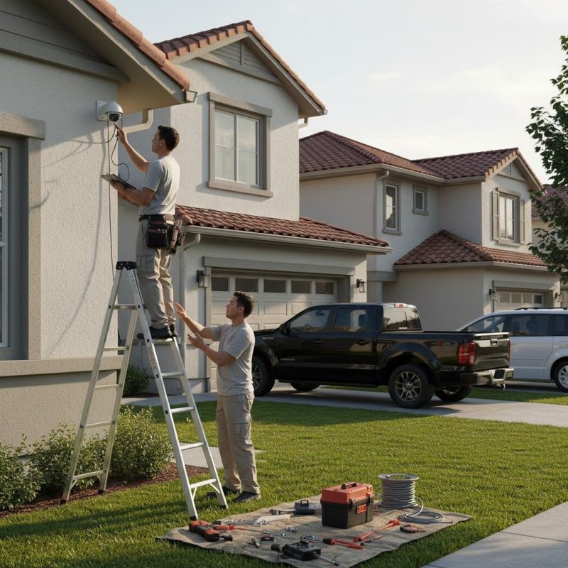 House Camera Installation