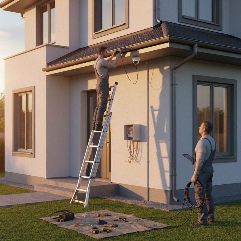 House Camera Installation