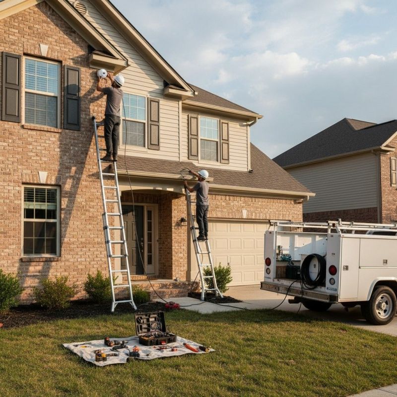 House Camera Installation