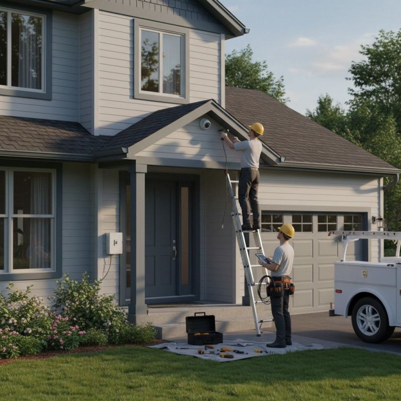 House Camera Installation