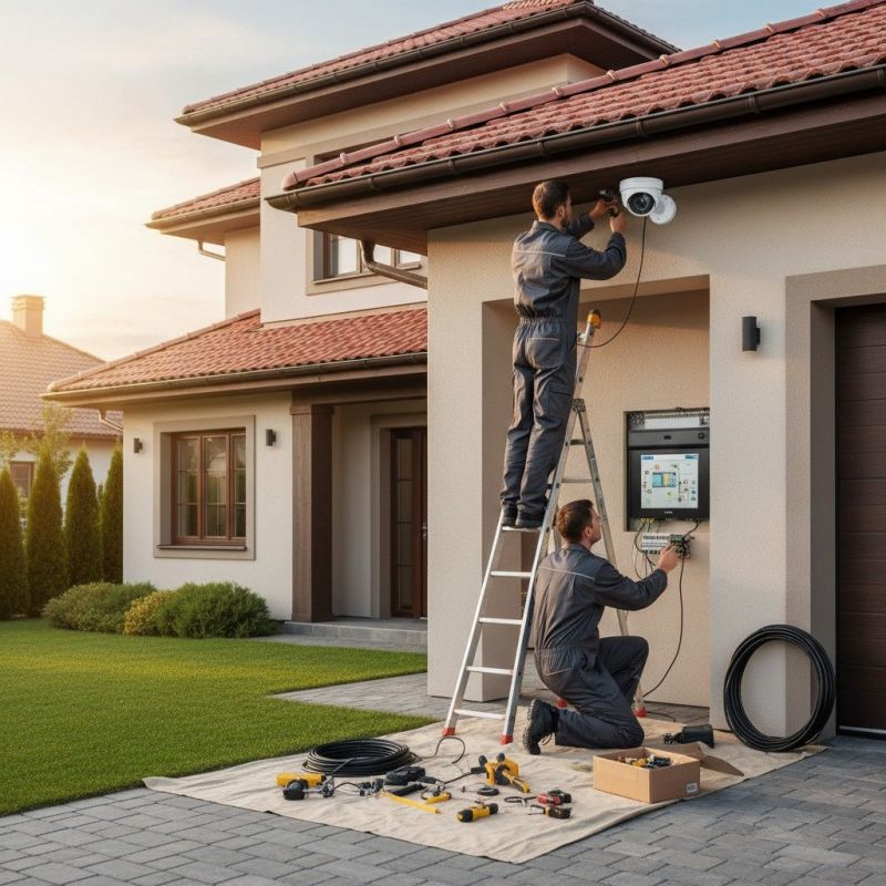 House Camera Installation