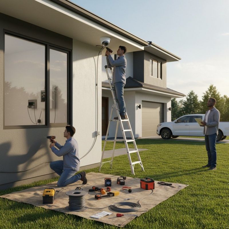 House Camera Installation