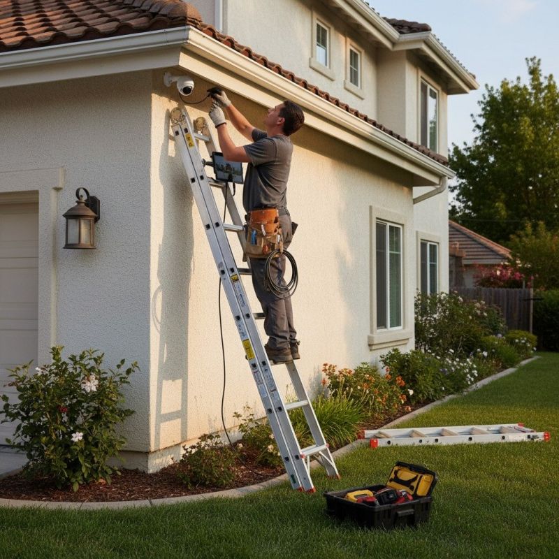 House Camera Installation