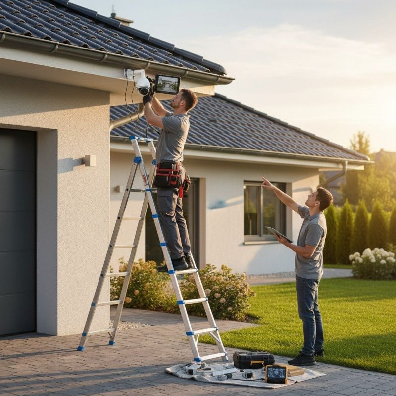 House Camera Installation