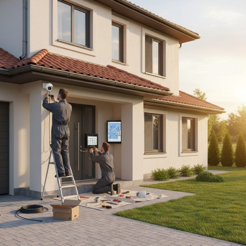 House Camera Installation